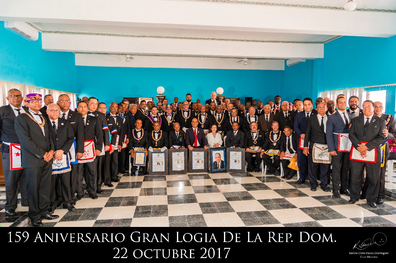 159 Aniversario de Gran Logia de la República Dominicana